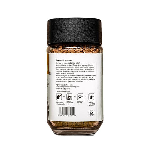 Continental Freeze Dried Pure Instant Coffee Powder